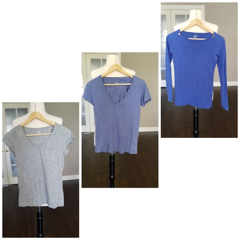 Bundle of J Crew shirts 
Size XS